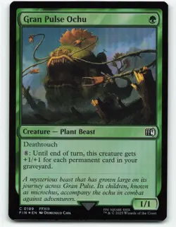 Gran Pulse Ochu Final Fantasy Foil MTG 0189 - Image 1
