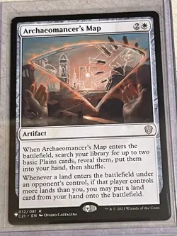 Archaeomancer's Map The List Reprints Regular - Image 1