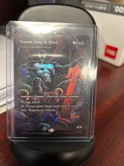 Venom, King in Black (Borderless) FOIL MAR 0022 Marvel Spider-Man Mythic Magic - Image 3