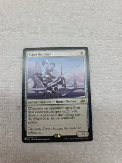Magic the Gathering Esper Sentinel Modern Horizons 2, Regular Rare - Image 1