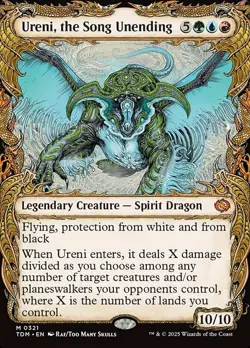 x1 Ureni, the Song Unending - Showcase M MTG Tarkir: Dragonstorm M/NM, English - Image 1