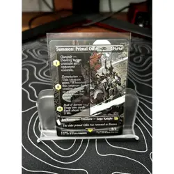 Summon: Primal Odin (Borderless) R0365 Regular Final Fantasy Magic the Gathering - Image 1