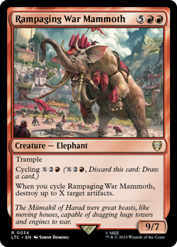 Rampaging War Mammoth [The Lord of the Rings: Tales of Middle-Earth Commander] - Image 1