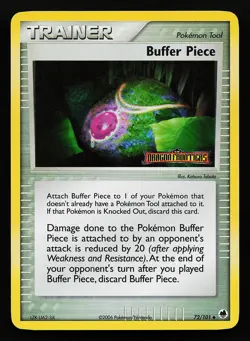 Buffer Piece 72/101 Reverse Holo EX Dragon Frontiers Pokemon Card - Image 1