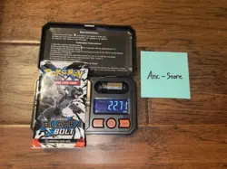 Very Heavy! 22.71g BLACK BOLT Pokemon TCG Booster Pack Sealed New - Image 1