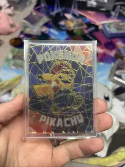Eif Origins Non Tcg Chinese Set Hit Stained Glass Mario Pikachu - Image 1