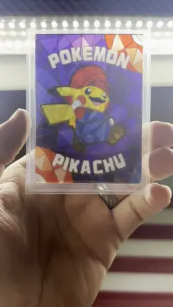 Eif Origins Non Tcg Chinese Set Hit Stained Glass Mario Pikachu - Image 2