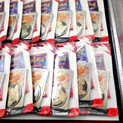 Lot of 30 Pokemon TCG Destined Rivals Checklane Blister Pack Eevee Promo - Image 3