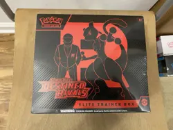 Pokemon TCG Scarlet & Violet DESTINED RIVALS Elite Trainer Box ETB NEW/Sealed - Image 1