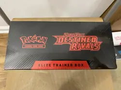 Pokemon TCG Scarlet & Violet DESTINED RIVALS Elite Trainer Box ETB NEW/Sealed - Image 3