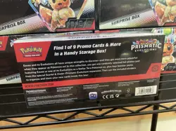 LOT OF 5 - Pokemon Prismatic Evolutions Surprise Box - New Sealed - Image 4