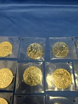 Gold & Silver Pokemon Coin lot Charizard Mewtwo Arceus Lucario Celebrations More - Image 3