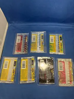 Lot of 7 EMPTY Vintage Pokemon Booster Packs Neo Genesis First Edition Base Team - Image 2