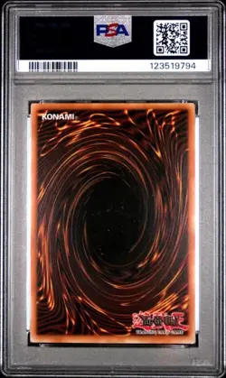 2025 YU-GI-OH! DRAGON MASTER MAGIA ULTIMATE RARE PSA 8 NM-MT, RA04, 1st Edition - Image 2