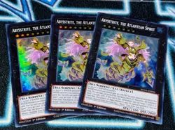 Abysstrite, the Atlantean Spirit x3 - SUDA - Super Rare (SR) - yugioh - Image 1