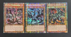 2025 YUGIOH MP25 ED STARLIGHT BYSTIAL MAGNAMHUT / DRUISWURM / BALDRAKE NM SET - Image 1