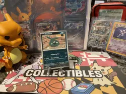 Pokemon TCG Trubbish 116/182 Reverse Holo Card, Near Mint Condition - Image 1