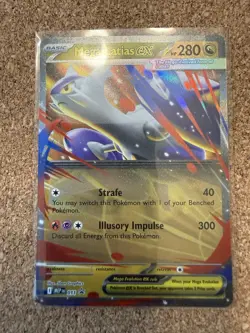 Mega Latias ex 011 Mega Evolutions Black Star Promo Pokemon Card - Image 1
