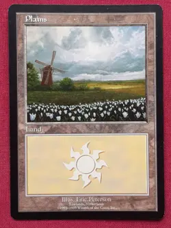 Magic The Gathering EUROLAND PLAINS LOWLANDS NETHERLANDS card MTG Red Booster - Image 1