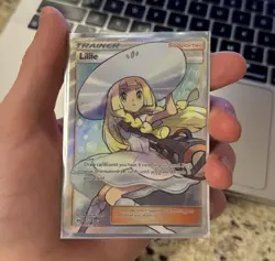 Lillie 147/149 Full Art Trainer Ultra Rare Pokemon Card TCG Sun and Moon Base NM - Image 2