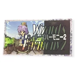 Sony PlayStation 1 Ps1 Wizards Harmony 2 Vintage Memory Card Sticker - Image 1