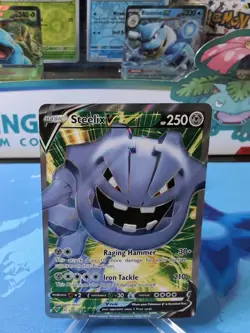 Steelix V - 176/185 - Pokemon Vivid Voltage Sword & Shield Full Art Rare Card NM - Image 1