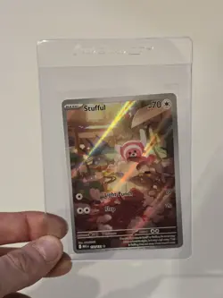 Stufful IR 154/132 MEG Mega Evolution Pokemon Card TCG - Pack Fresh Mint - Image 1