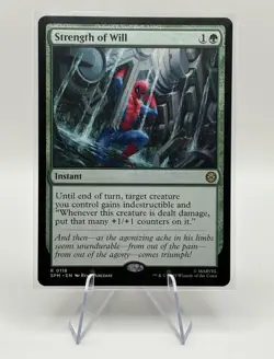 Strength of Will - Marvel's Spider-Man (SPM) - MTG Rare #118 | Regular Card - Image 3