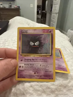 Pokemon Card - Gastly 30 HP Destiny Bond Sleeping Gas 50/102 1999 NM Non Holo - Image 2
