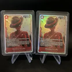 x2 Monkey D. Luffy OP12-015 SR Legacy of the Master - ONE PIECE Card Game - Image 1