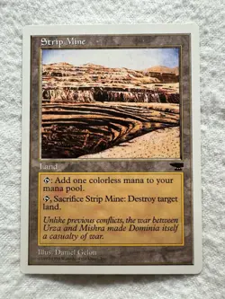 MTG - Strip Mine - Anthologies - NM - Free Shipping! - Image 1