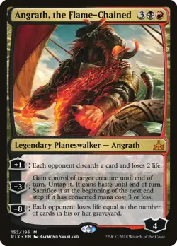 MTG Angrath, the Flame-Chained - 152 / English / Near Mint - Image 1