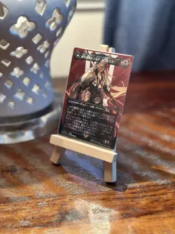 MTG Final Fantasy Japanese Sephiroth, Fabled SOLDIER Surge FOIL M 0527 - Image 1