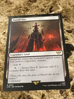 BARAD-DUR Magic MTG Lord of the Rings LOTR - Image 1