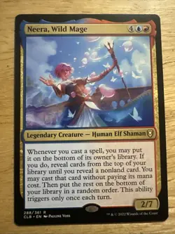 Neera, Wild Mage MTG Commander Legends: Battle for Baldur's Gate Regular - Image 1