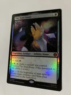 MTG Magic The Gathering The Soul Stone Marvel's Spider-Man Foil NM - Image 3