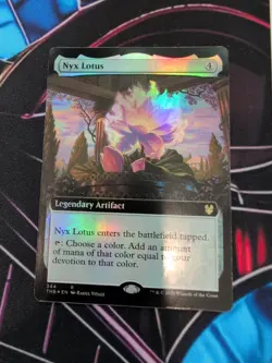 MTG Nyx Lotus Theros Beyond Death 344 THB Extended Foil NM/M 💀DeathCoronaNerd💀 - Image 2