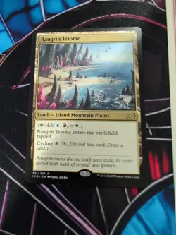 MTG Raugrin Triome Planeswalker EPIC! Promo Ikoria IKO NM/M 💀DeathCoronaNerd💀 - Image 2