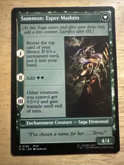Esper Origins | MTG FINAL FANTASY #0185 | M/NM - Image 2