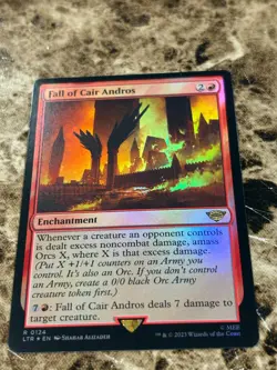 FALL OF CAIR ANDROS Magic MTG Lord of the Rings LOTR Foil - Image 1
