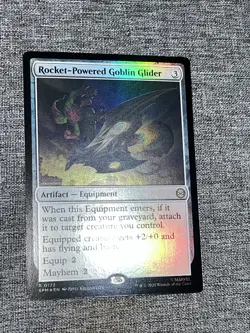 MTG Rocket-Powered Goblin Glider #0172 Foil Rare Marvel’s Spider-Man (SPM) NM/M - Image 1