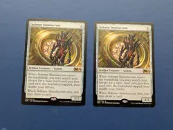 MTG Solemn Simulacrum X2: Core Set 2021 #239 - EX-MT - Image 1