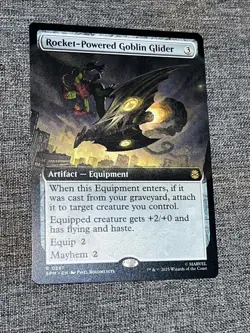 MTG Rocket-Powered Goblin Glider #0281 Ext. Art Rare Spider-Man (SPM) NM/M - Image 1