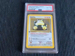1999 POKEMON JUNGLE #11 SNORLAX *HOLO 1ST EDITION PSA 8 NM/MINT* - Image 1