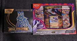 Pokemon Mega Lucario ETB and Mega Latias Ex Box. Brand New, Sealed. - Image 1