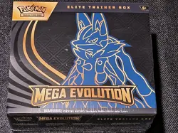 Pokemon Mega Lucario ETB and Mega Latias Ex Box. Brand New, Sealed. - Image 2