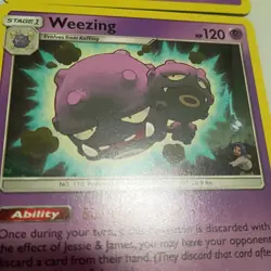 pokemon lot of 4 cards Ekans Arbok Koffing Wheezing Hidden Fates Art - Image 5