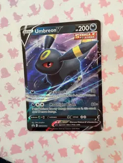 Lightly Played Umbreon V - SWSH203 - SWSH Black Star Promos Pokemon SWSH Black S - Image 1