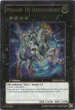 Yugioh! HP Number 10: Illumiknight - PHSW-EN041 - Ultimate Rare - Unlimited Edit - Image 1