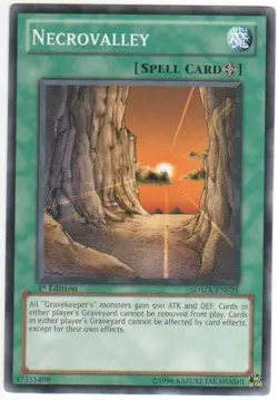Yugioh! HP Necrovalley - SDMA-EN025 - Common - 1st Edition Heavily Played, Engli - Image 1